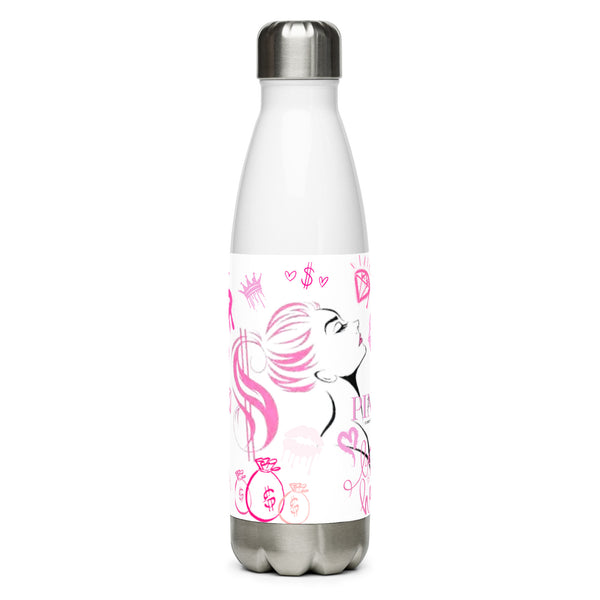 LOVE IS IN THE HAIR Water Bottle