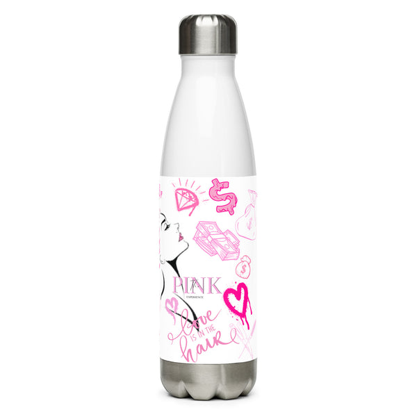 LOVE IS IN THE HAIR Water Bottle