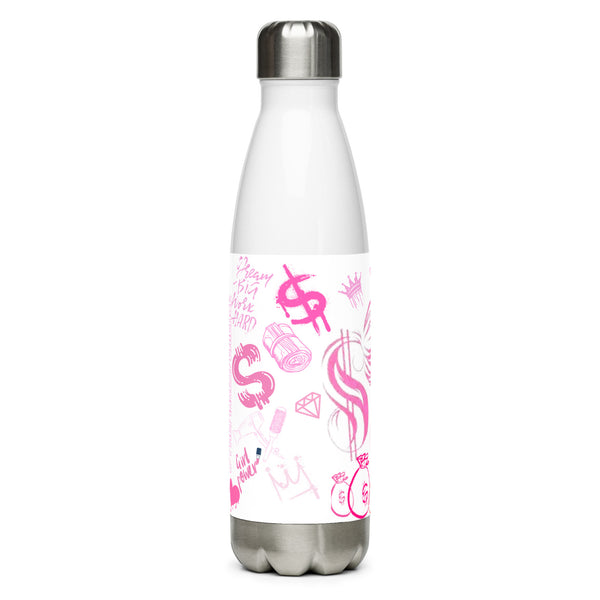LOVE IS IN THE HAIR Water Bottle
